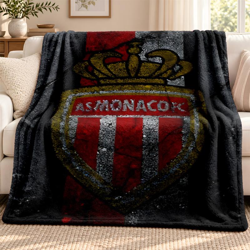 AS Monaco blanket Flannel Blanket Soft Cozy Plush Throw for Sofa Bed Lightweight Home Decoration Outdoor camping