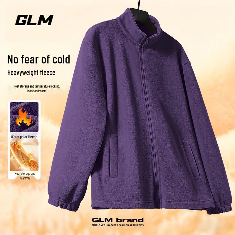 

GLM Men s Double-Sided Fleece Stand-Collar Jacket 4XL