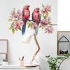 Cartoon Lovers Branch Bird Living Room Porch Home Decoration Wall Stickers Self-adhesive