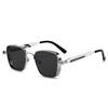 Trendy Retro Steampunk Metal Square Sunglasses - European & American Style