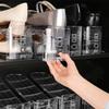2Pcs Adjustable Heights Double Layer Shoe Rack Transparent Slipper Racks  for Home