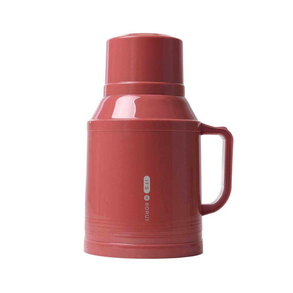 1L/1.6L Glass Liner Insulated Warming Kettle Large Capacity Thermos Pot  Hot  Water