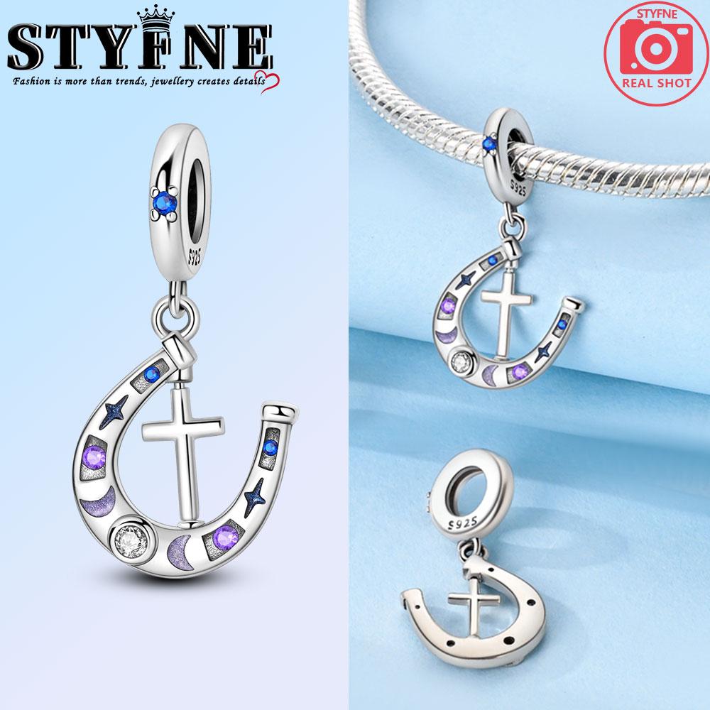 Classic Copper Holy Angel Cross Charms Beads Pendants For Women Fit Original Bracelets Diy Jewelry Gift