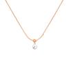 Exquisite Pearl Pendant Necklace For Women Delicate Luxury Collarbone Chain Elegant High-End Gift