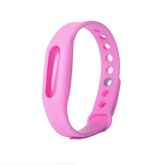 Adjustable Citronella Silicone Bracelet: Essential Oil Mosquito Repellent for Adults, Infants, and Children