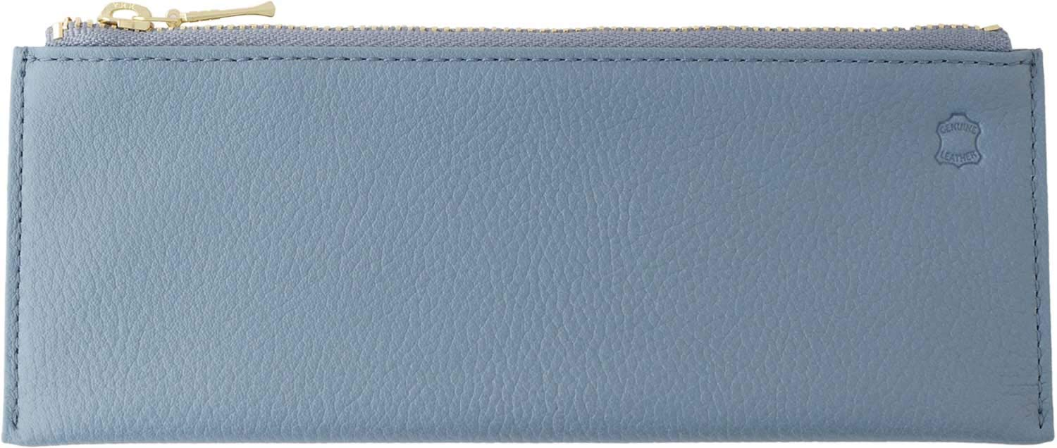 

плоская ручка OSL сероватый Чехол-слип-он, кожа, синий, OSL-1802 Слип-он