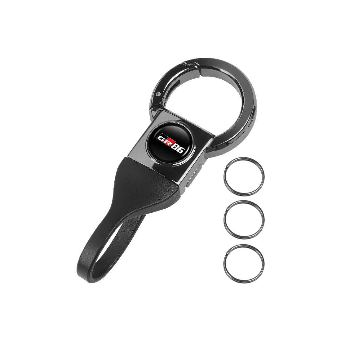 

cjbjdc GR86 Compatible Car Key Holder, Anti-Lost, GR86 ZN8 Series, RC RZ SZ Compatible, Length: 8.5cm