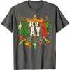 Cinco De Mayo Sombrero Cactus Graphic Tee Breathable Casual Cotton TShirt for Men and Women
