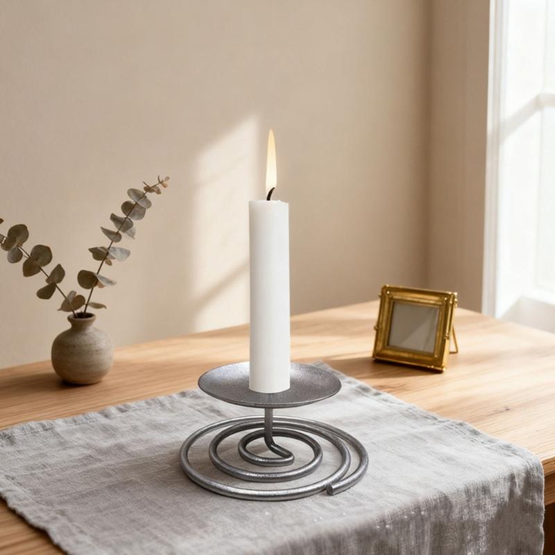 Retro Candlestick Candle Holders Iron Taper Candle Holders for Table Centerpiece Wedding Christmas Home Decorations