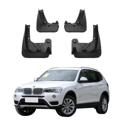 4PCS Car Mud Flaps Splash Guards Mudguards Car Mud Flaps Compatible with BMW X3 F25 2014 2015 2016 2017