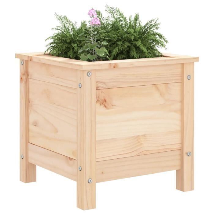VidaXL Planter 40x40x39 Cm Solid Pine Wood 825247