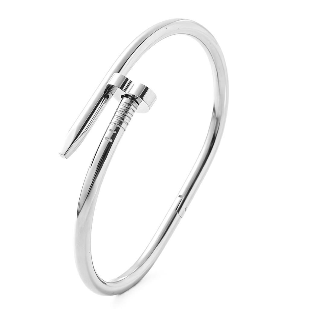 Popular Stainless Steel Bracelet Zircon Titanium Steel Bracelet Women's Fashion High-end Bracelet Temperament Niche Jewelry