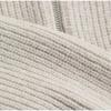 Frauen lose gestrickte Pullover Langarm übergroße hohe Kragen warme Pullover Mode weibliche Herbst Büro Casual Pullover Top Wolle Reißverschluss Anzug zweiteilig