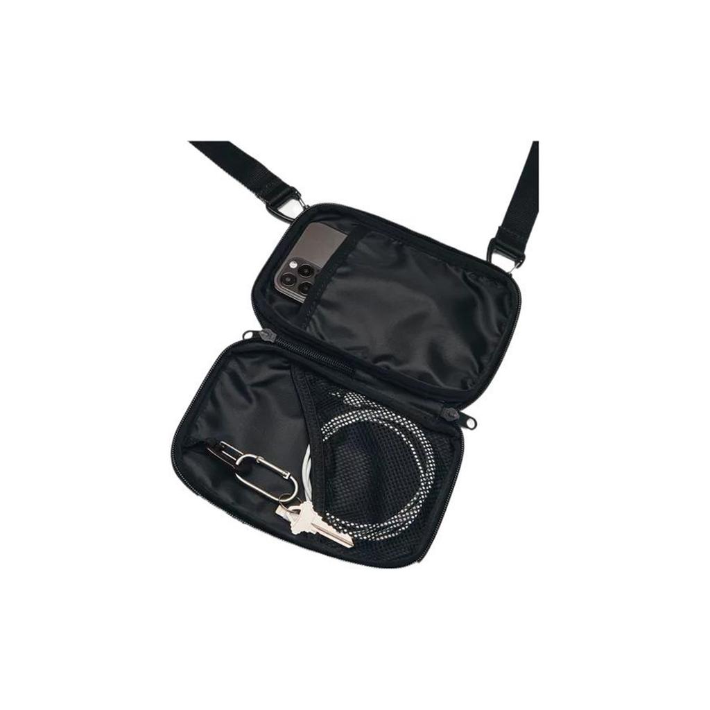 New Under Armour Polyester Crossbody Bag, Shoulder Bag Small Unisex Black 1380923-001