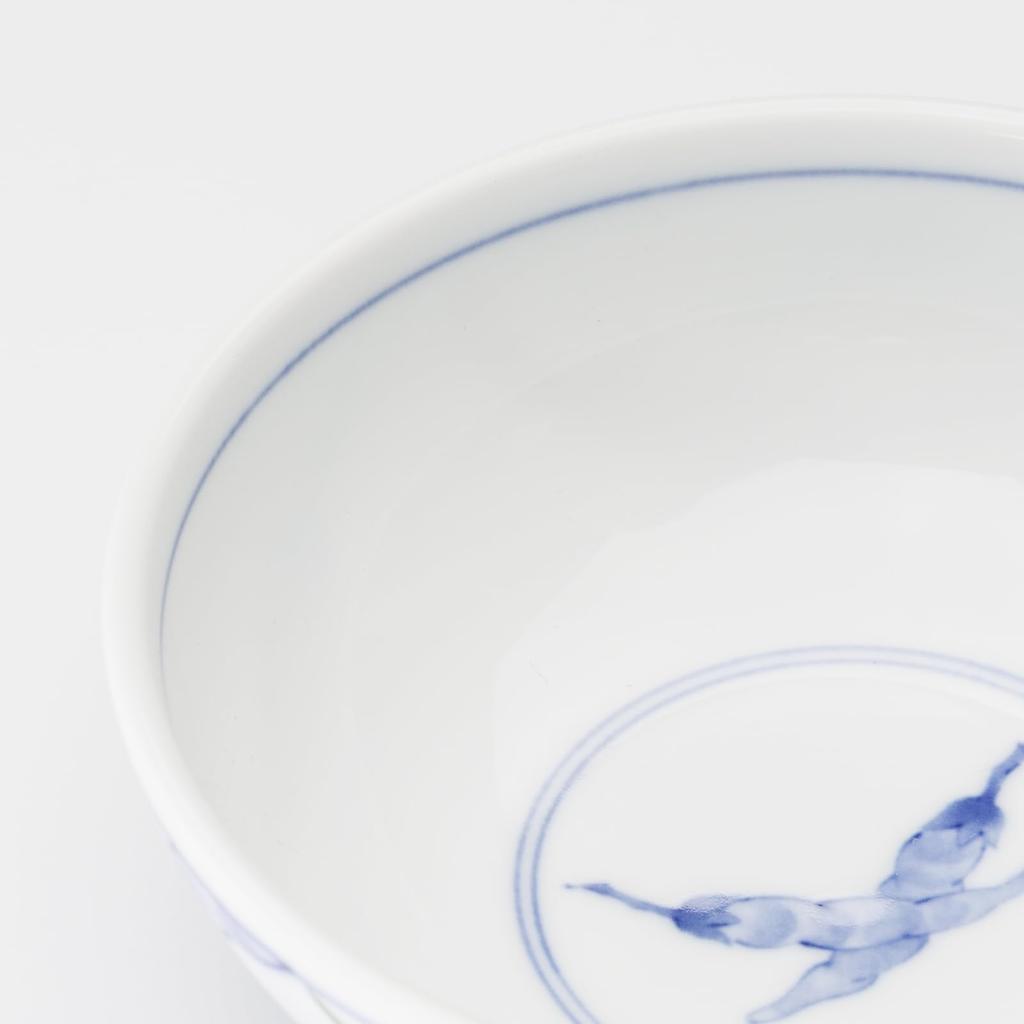 Mino Ware Dinnerware Set of Small 12cm Microwave and Dishwasher Made In Product Number 564628 "Nishiki Togarashi" 5, Bowls, Plates, Approx. Diameter,