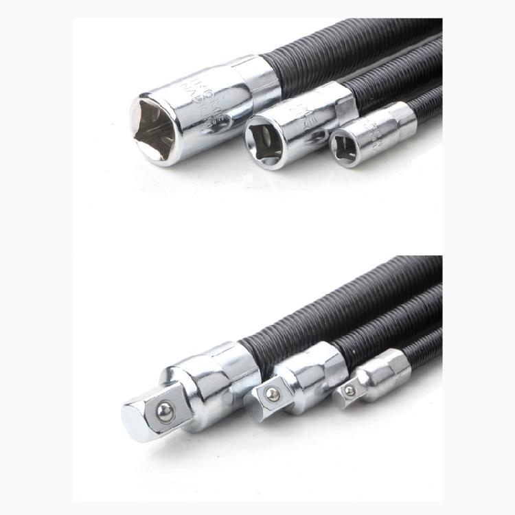 1/4 3/8 1/2inch Drive Socket Extension Rod Electric Wrench Flexible Shaft Hand Tool Home Replacement Set Spring Sleeve