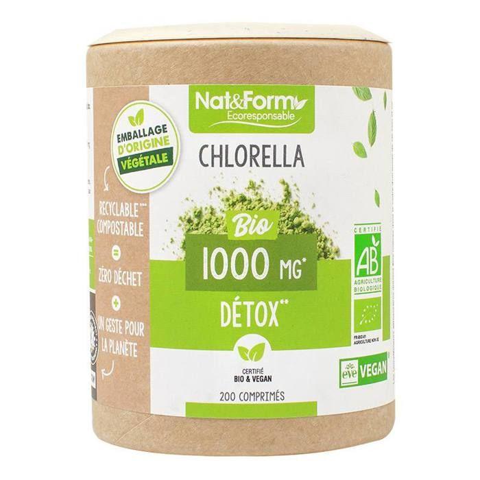 Bio Eco-responsible Chlorella 200 Tablets