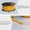 10Pcs Cable Identification Wire PVC Oil Proof Clear Markings Non Slip 0 To 9 Number Tube For Electronics Computers