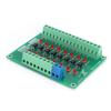 Optical Isolation Module Limit Switching Frequency 20KHZ 12V To 3.3V 8 Channel Optocoupler PLC Signal Converter Board