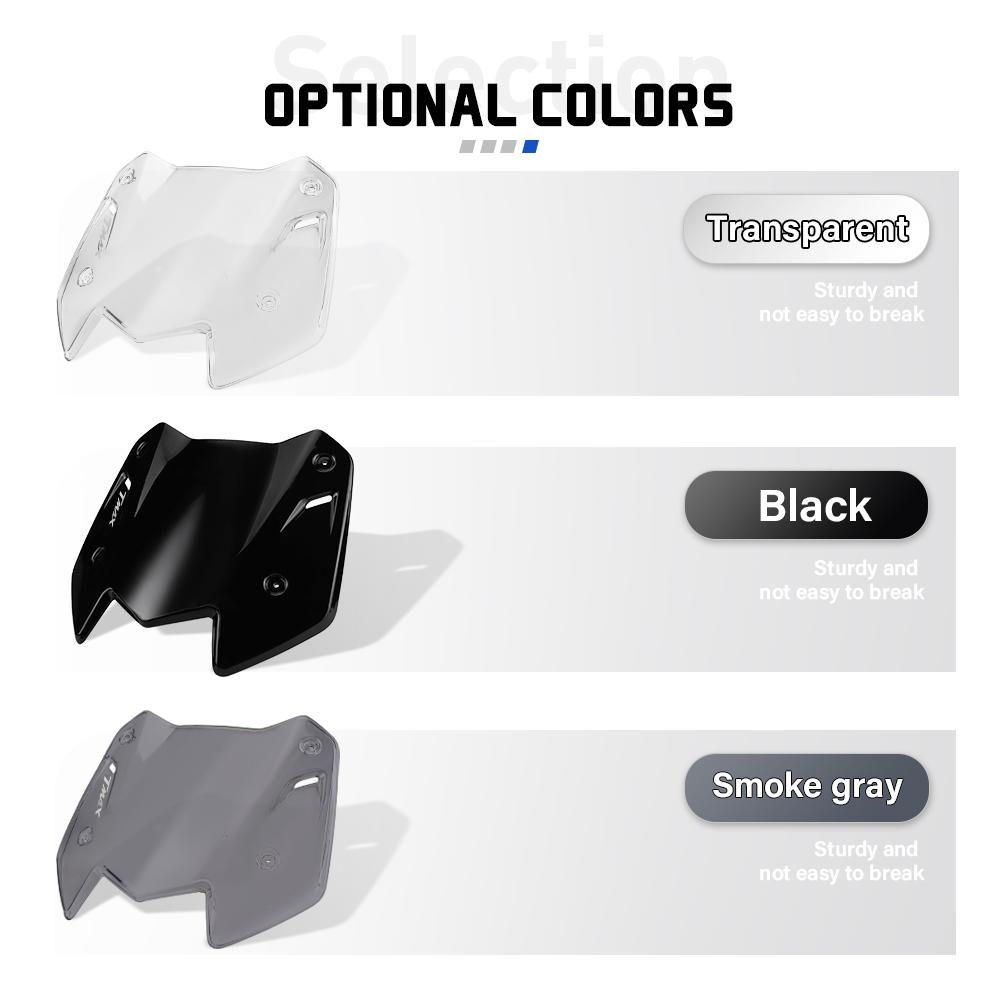 New T MAX 560 Windshield For Yamaha T-MAX 560 /Tech MAX 2025-Accessories Windshield Wind Deflector Wind Deflector