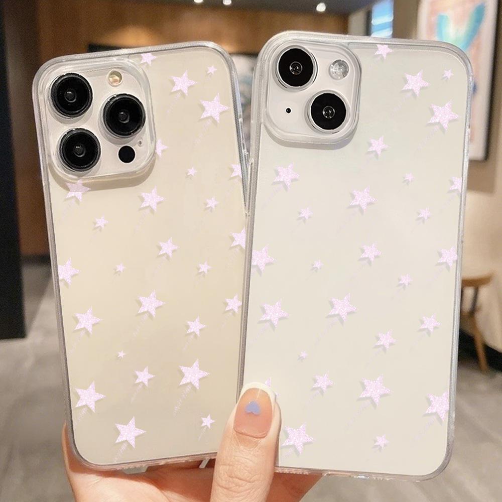 Acrylic Phone Case for iPhone 11 12 13 14 Pro 12 14 16 Pro Max for Samsung A16 A36 A56 S24 FE High-quality Painted Anti-fall Mobile Phone Case