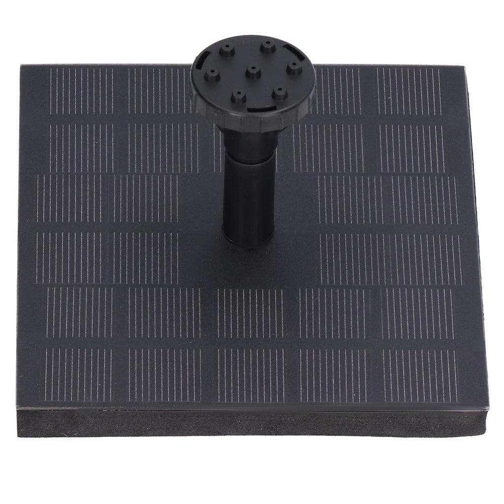 Solar Water Pump Monocrystalline Silicon Square Floating Outdoor Waterscape Fountain 7V 1.4W