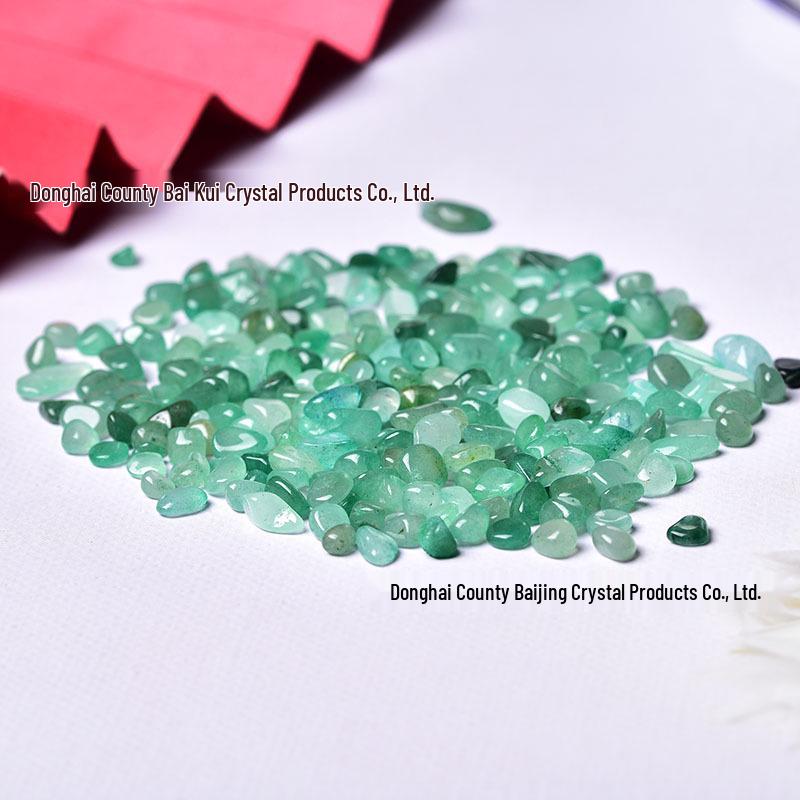 Natural Dongling Jade Crushed Crystal Stone Ornaments and Incense Diffuser