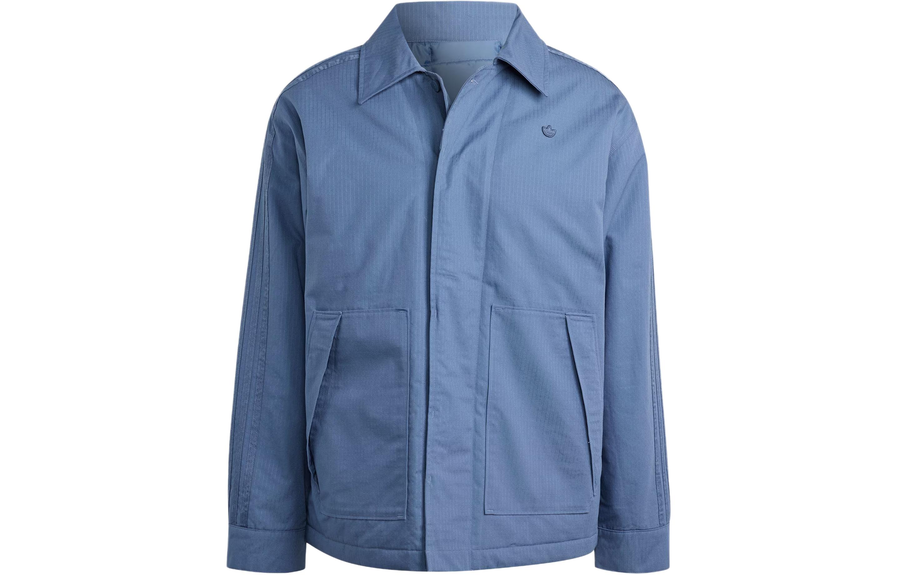 Adidas Originals Premium Essentials Premium Essentials+Jacket Jackets & Coats Men s Gray Blue IU2346 M