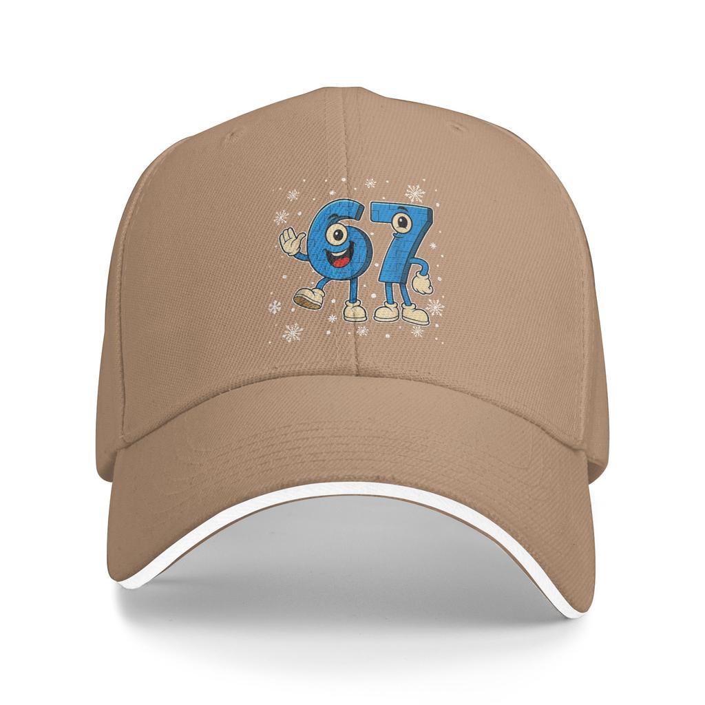Six Seven Brainrot Italian Funny 67Gaming Memes Baseball Cap  Stylish Trucker Hat Summer Unisex Men Tennis Skate Snapback Cap