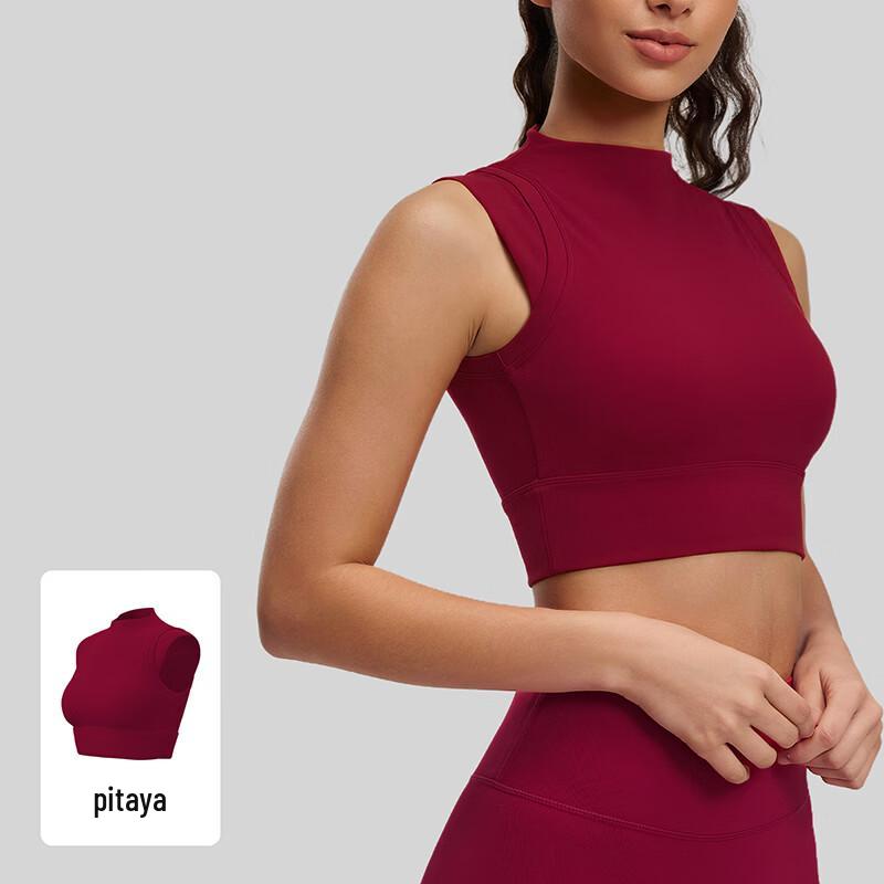 

Juyitang High-Neck Padded Yoga Sports Bra