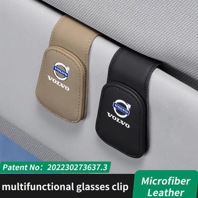 Rangement Lunettes de Voiture Support Rangement Lunettes de Soleil Accessoire Intérieur Pour V40 V60 V90 XC40 XC60 XC90 S60 S90