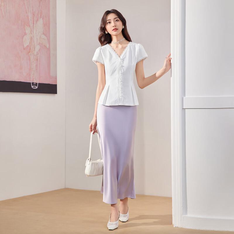 IEF 2026 Summer Commuter Elegant Fashion Shirt Top