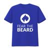 Fear The Beard Funny Schnauzer Lover T Shirt For Dog Lovers Fun Vintage Stretched Streetwear Breathable Fashion Soft