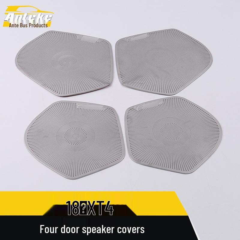 Fits 18 XT4 Models: Four-Door Speaker Cover Decorative Panel Stickers