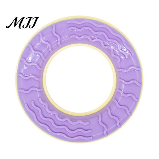 Pet Cooling Summer Essentials Dog Chew Toy, Popsicle Ice Freezer Donut Shape Interactive Play Accessories Teeth Cleaning Reusable Freeze Toy for