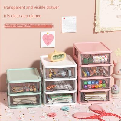 Multi-Layer Desktop Drawer Storage