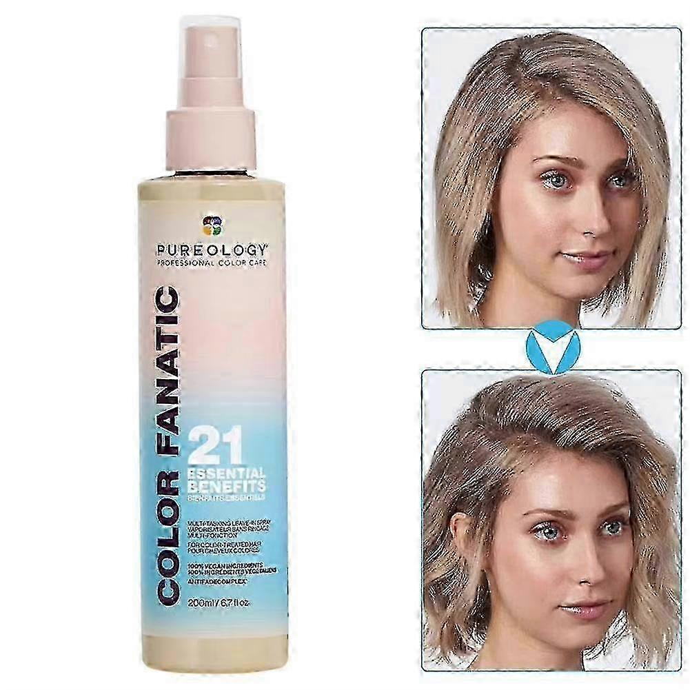 Color Fanatic Multi-Tasking Leave-In Haarspray für coloriertes Haar, 200 ml, Leave-In Hitzeschutz, Sulfatfreie & Vegane Formel, 2025