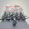 21pcs Bagged Star Wars Clone Trooper Building Blocks Abs Plastic Small Granules Creative Style