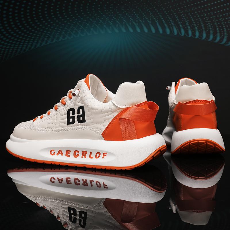 Men Vulcanized Sneakers Shoes Tennis Sports PU Slip-On Mix Color Winter Fur Skateboarding Walking Shoes Casual Shoe For Male