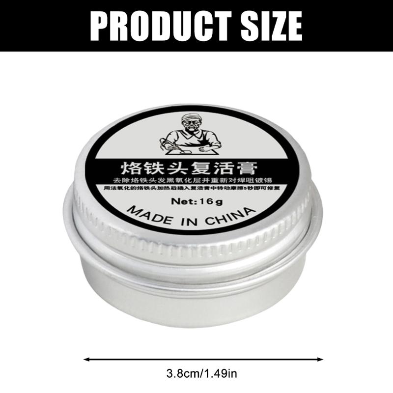 6/9/16/30g Soldering Tip Tinner Cleaner Cleaning Pastes Refresher Tip Tinner Soldering Tip Cleaning Repair Tool