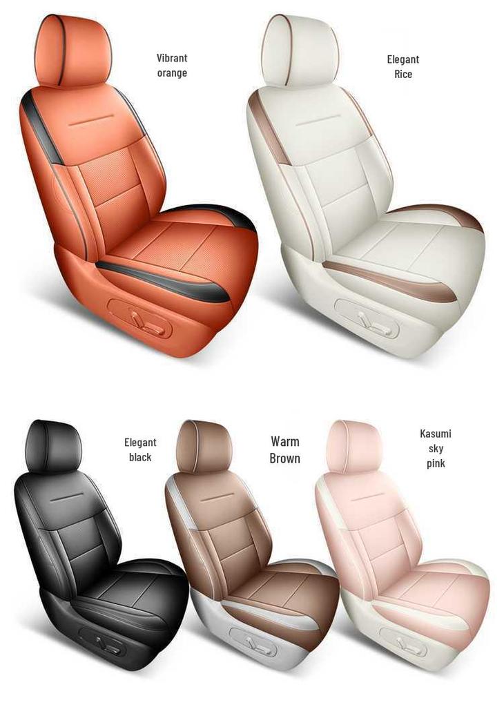 GAC Toyota IZOA 3x Leather Seat Covers: Full Coverage, Four Seasons