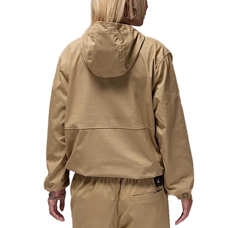 Jordan MVP SS25 Logotipo Sólido Cómodo Versátil Ligero Chaqueta Pulóver Hombre chaquetas Camuflaje Desierto Vela HF9294257