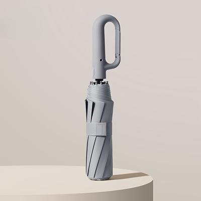 Extra velký vyztužený deštník odolný proti větru Odolný proti dešti Plně automatický deštník s prstencovou přezkou a UV zářením