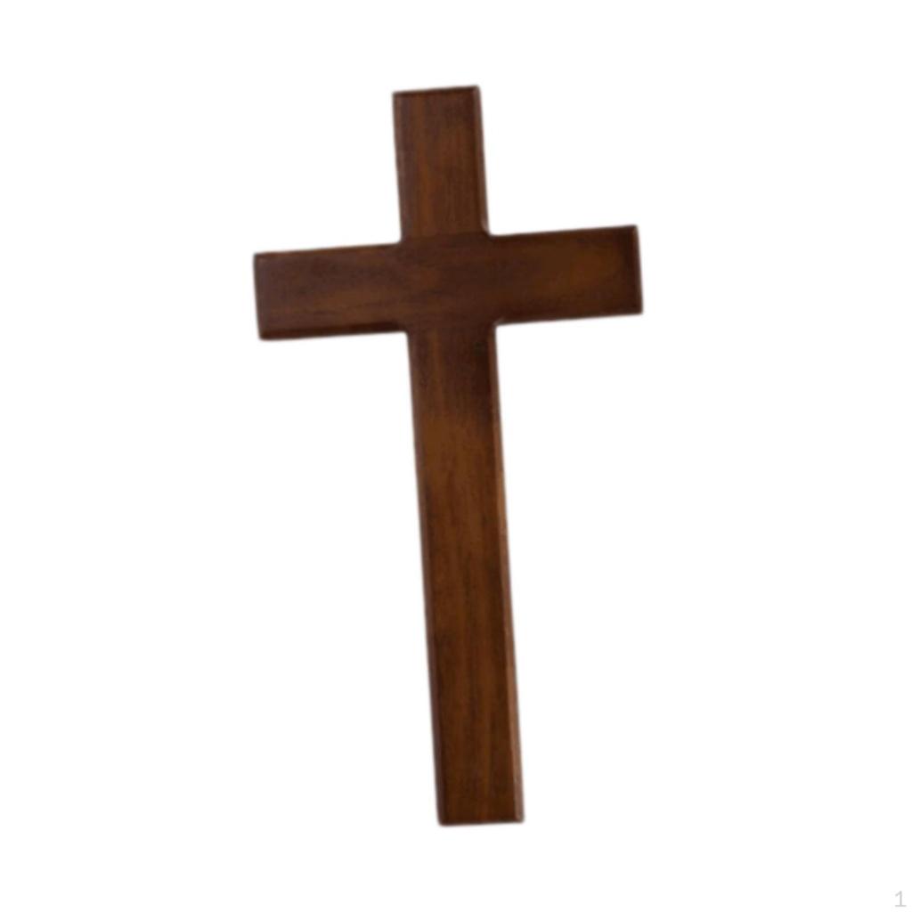 Wooden Cross Catholic Crucifix Art Sculpture Sign Vintage Easter Spiritual Religious Christians