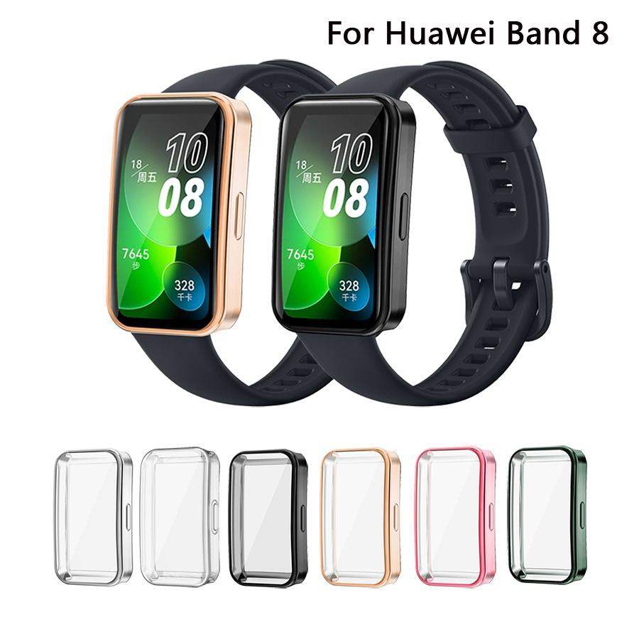 

Защитный чехол для Huawei Band 8, ТПУ, защитная пленка для экрана с полным покрытием, рамка, чехол для Huawei Band 8, аксессуары для бампера