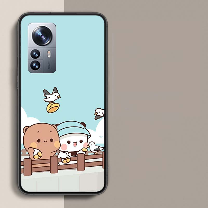 Cute BuBu DuDu Phone Case For Redmi Note 13 Pro Plus 14 Pro+ 12S 12 11S 11T 11E 11 10S 10 9S 9 Xiaomi Capa TPU