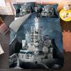Castle Duvet Cover Set Full Queen Size Medieval Castle Bedding Set Fairy Tale Myth Theme Quilt Cover Comforter Cover Set 2/3pcs