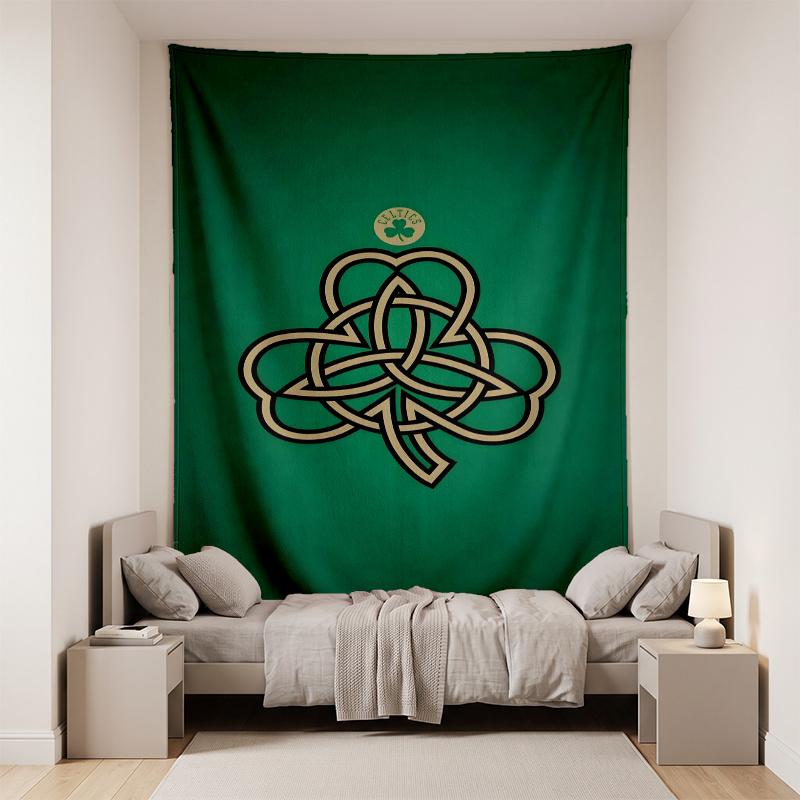 Celtic Football Club (1) Wandteppich Wandbehang Kulisse Für Schlafzimmer Wohnzimmer Heimdekoration