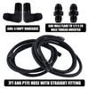 Durable-Automatic Transmission Cooler AN6 -6AN Hoses Line Kit For GM 4L60E 4L65E TH350 TH400