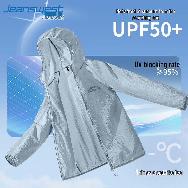 Jeanswest Men's UPF50+ Cooling Sun Protection Jacket